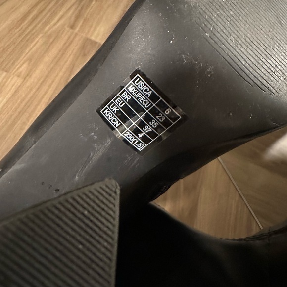 Above Knee Black Boots - Picture 5 of 5